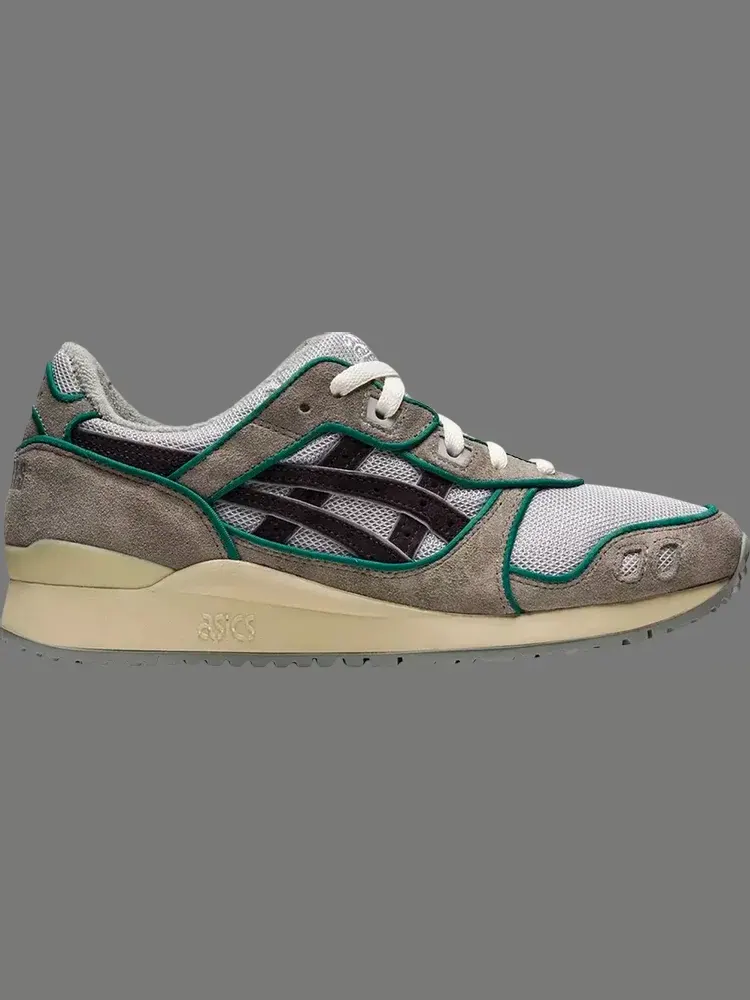Кроссовки pleasures x gel lyte 3 og 'quiet grey' Asics — изображение 1 из 1, серый