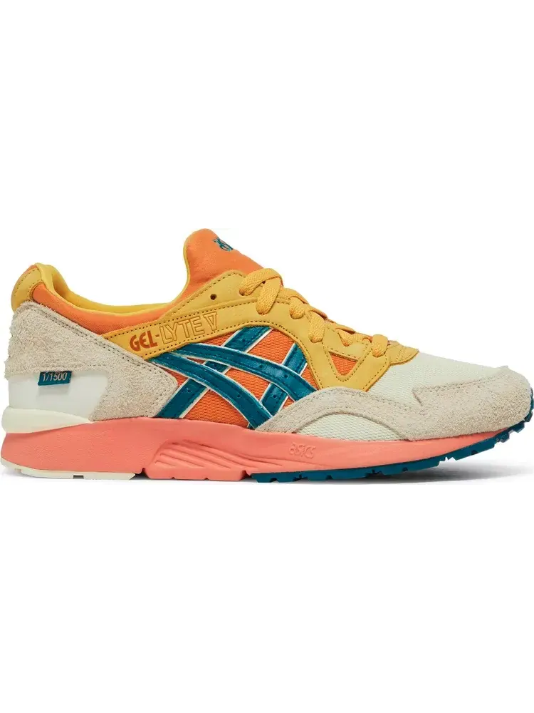 Кроссовки social status x charolette lab schools x gel lyte 5 'eternal summer - transparent yellow' Asics, желтый