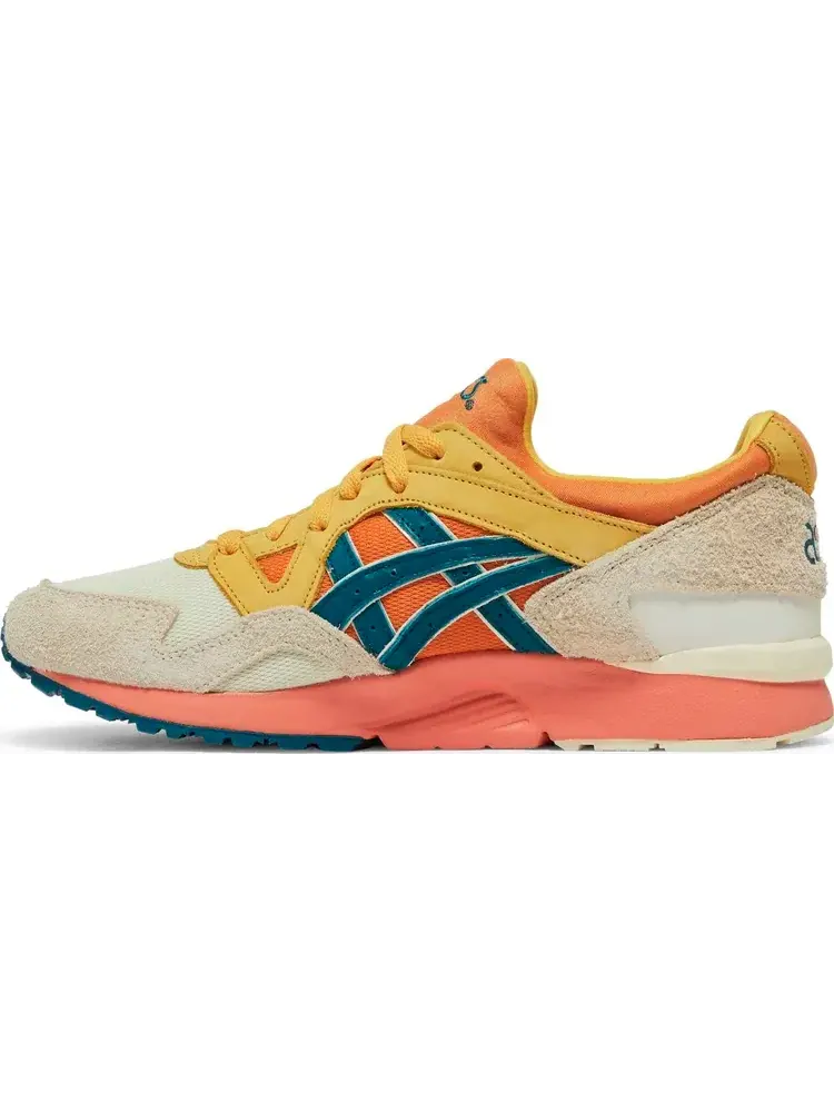 Кроссовки social status x charolette lab schools x gel lyte 5 'eternal summer - transparent yellow' Asics, желтый