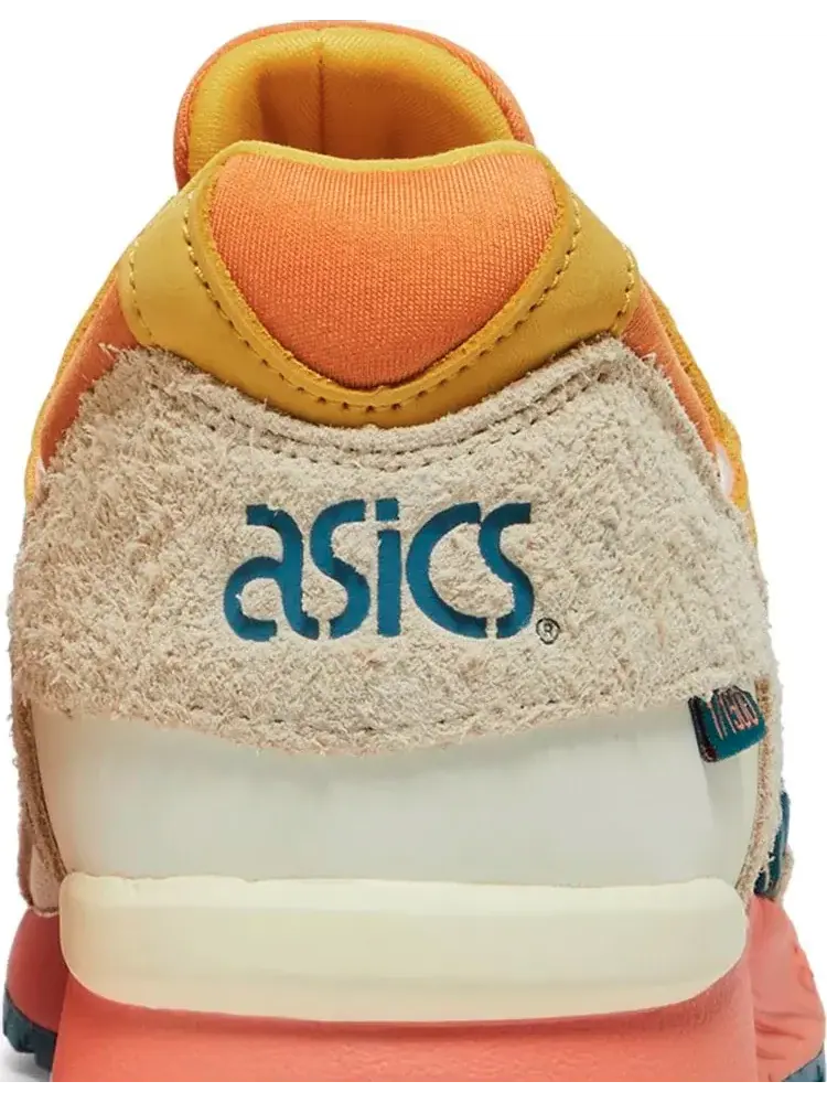 Кроссовки social status x charolette lab schools x gel lyte 5 'eternal summer - transparent yellow' Asics, желтый