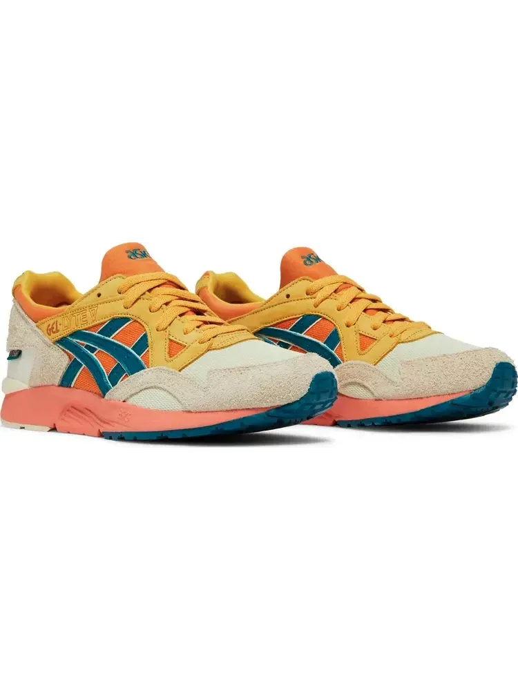 Кроссовки social status x charolette lab schools x gel lyte 5 'eternal summer - transparent yellow' Asics, желтый