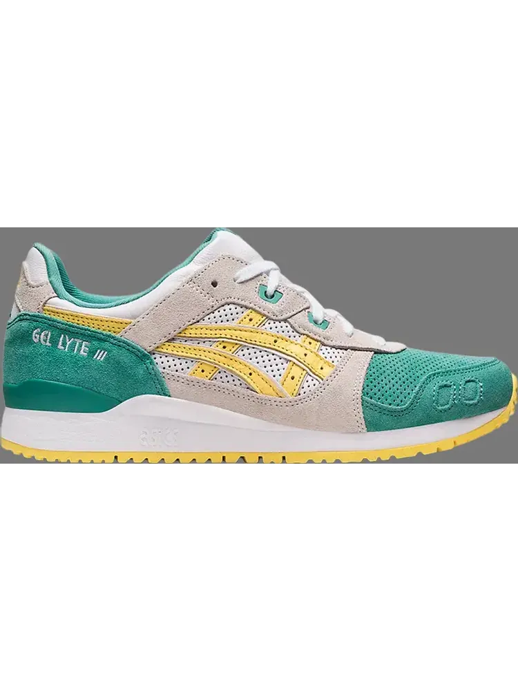 Кроссовки gel lyte 3 og 'sage banana cream' Asics — изображение 1 из 1, зеленый