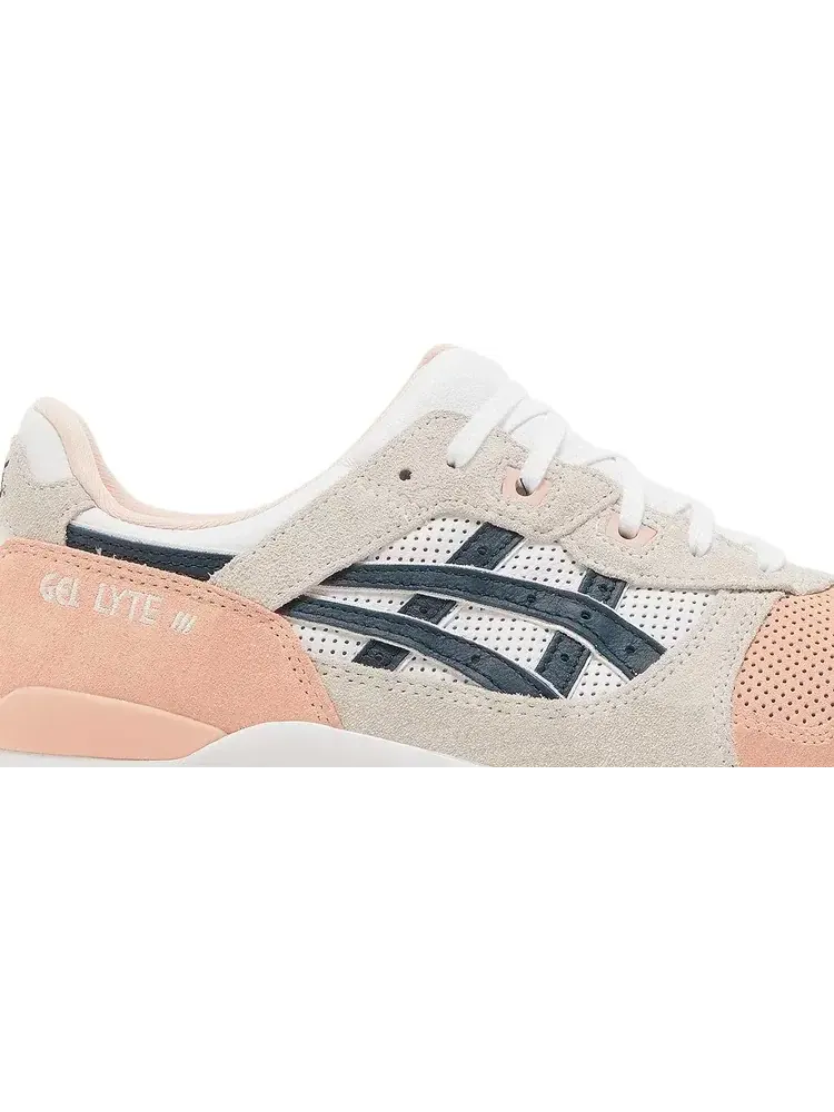 Кроссовки gel lyte 3 og 'bakedpink french blue' Asics — изображение 2 из 8, розовый