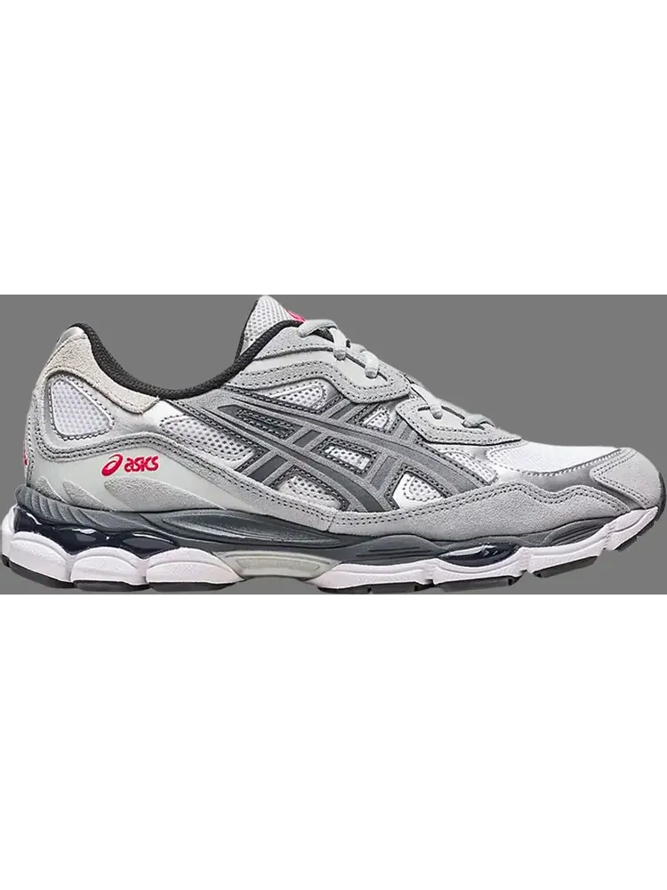 Кроссовки gel nyc 'white steel grey' Asics — изображение 1 из 1, белый