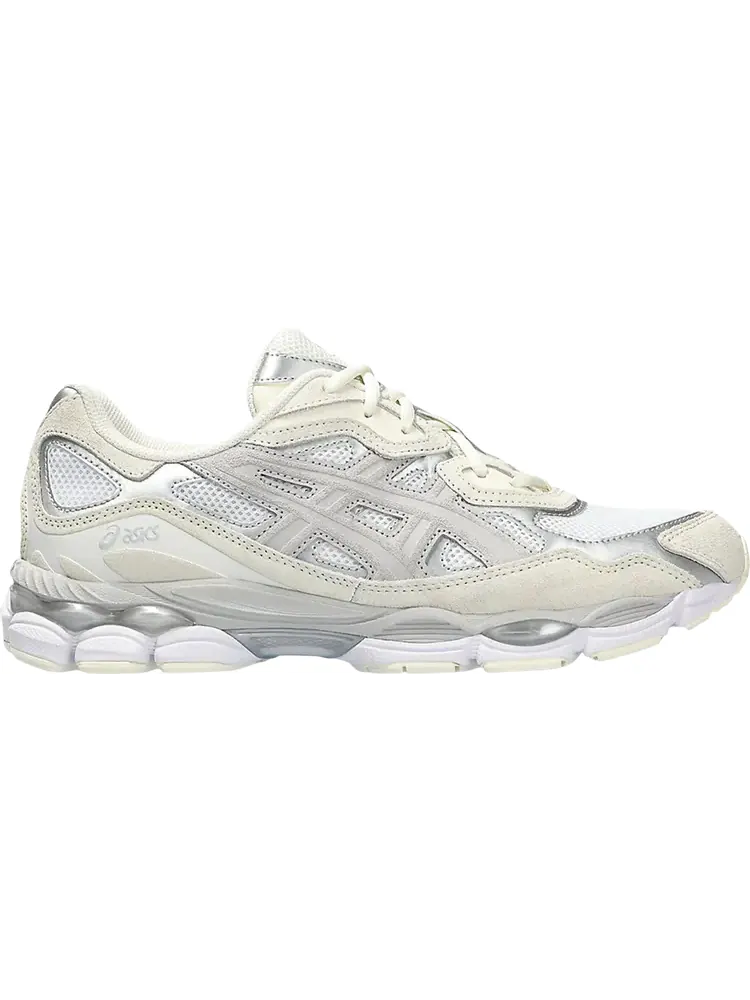 Кроссовки Gel NYC 'White Oyster Grey' — изображение 1 из 1, бежевый