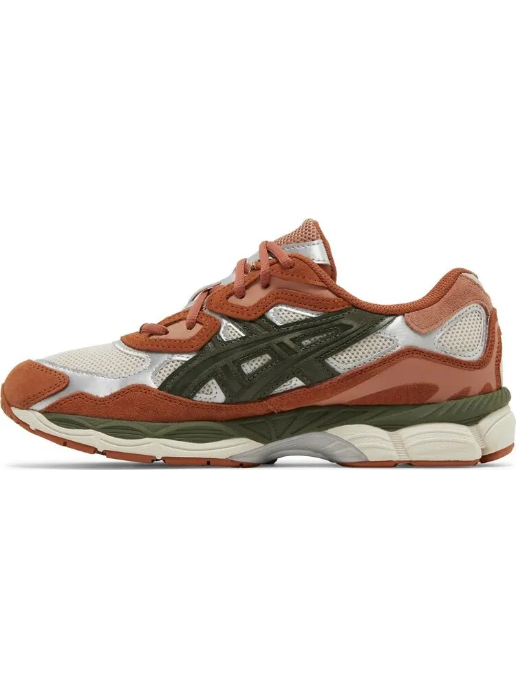 Кроссовки Gel NYC 'Orange Forest' — изображение 3 из 4, коричневый