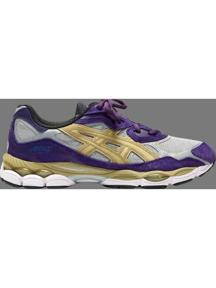 Кроссовки awake ny x gel nyc 'purple gold' Asics — изображение 1 из 1, фиолетовый