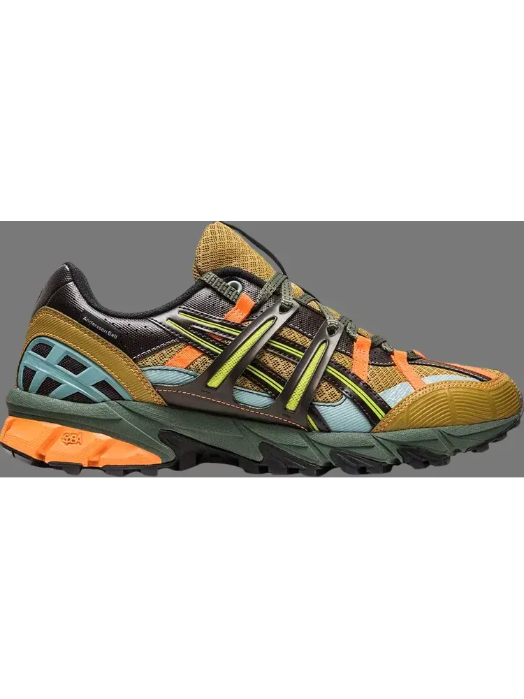 Кроссовки andersson bell x gel sonoma 15-50 'olive oil dark brown' Asics — изображение 1 из 1, желтый