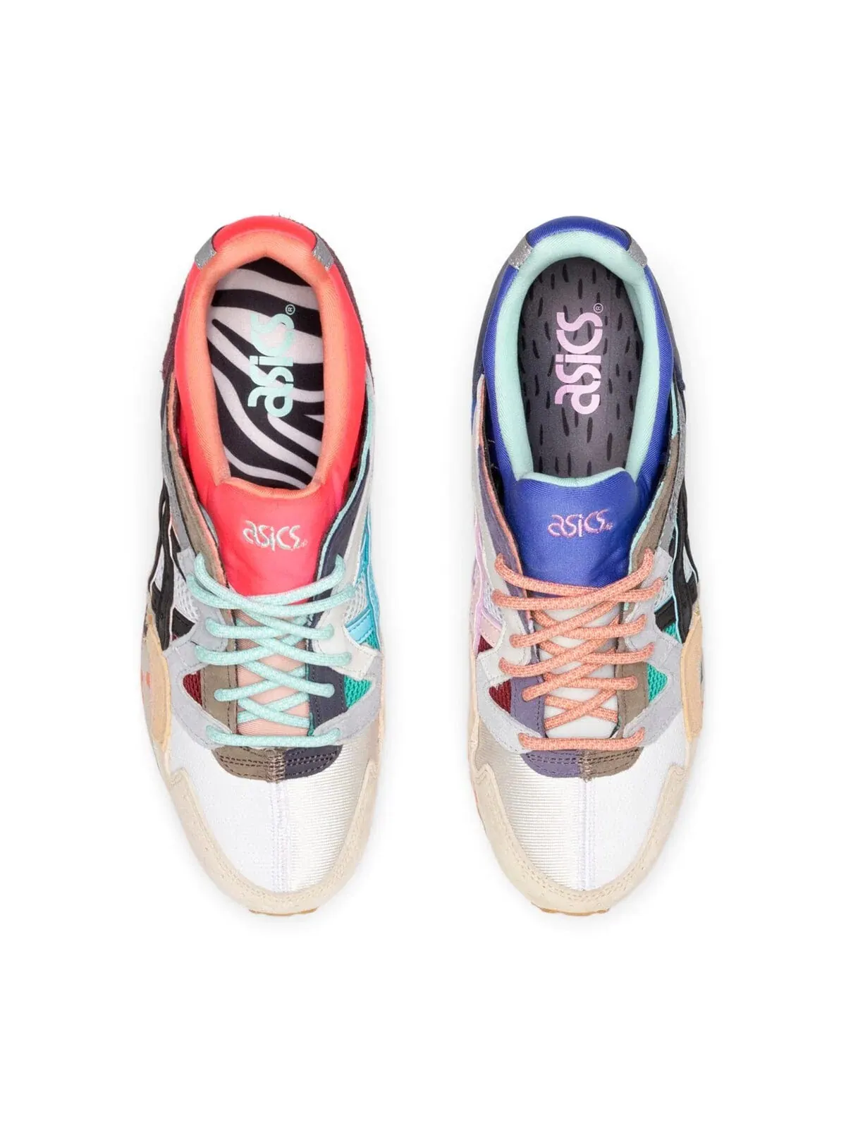 Кроссовки gel lyte 5 're:material - pink aqua' Asics — изображение 4 из 4, мульти