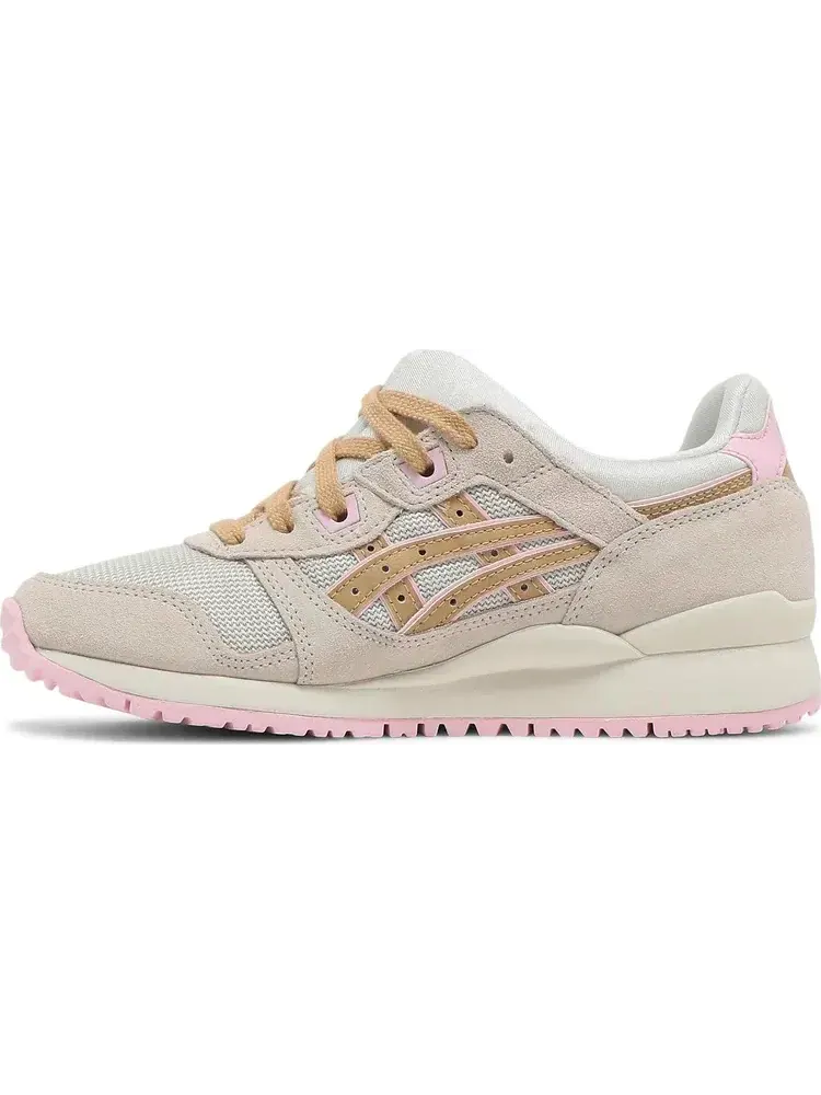 Кроссовки wmns gel lyte 3 og 'birch camel beige' Asics, пломбир — изображение 3 из 8, бежевый