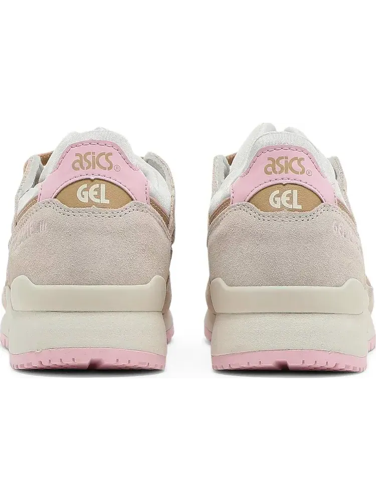 Кроссовки wmns gel lyte 3 og 'birch camel beige' Asics, пломбир — изображение 6 из 8, бежевый