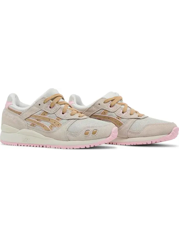 Кроссовки wmns gel lyte 3 og 'birch camel beige' Asics, пломбир — изображение 8 из 8, бежевый