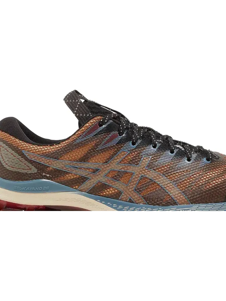 Кроссовки wmns fn3-s gel kayano 28 'anthracite antique gold' Asics — изображение 2 из 7, черный