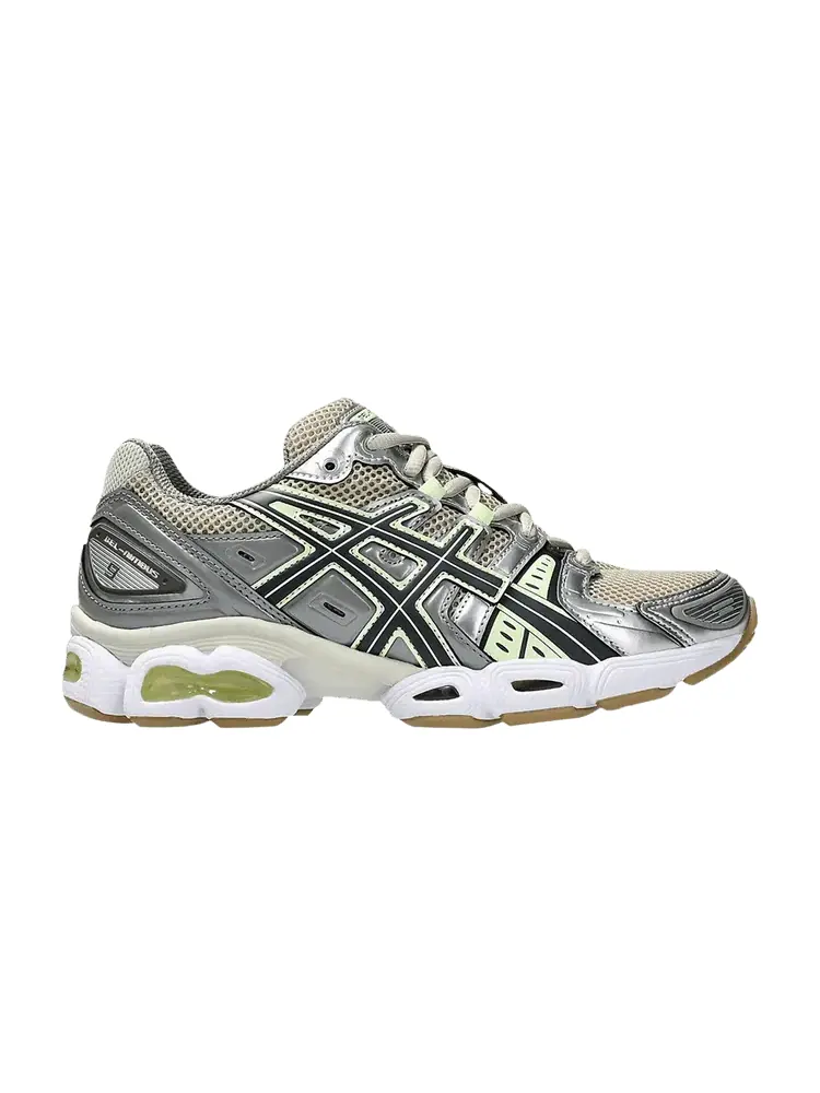 Кроссовки ASICS Wmns Gel Nimbus 9 Feather Grey Green — изображение 1 из 1, серый зеленый