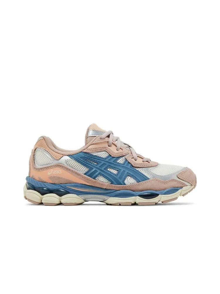 Кроссовки ASICS Wmns Gel NYC 'Mauve Blue' — изображение 2 из 9, кремовый/серый