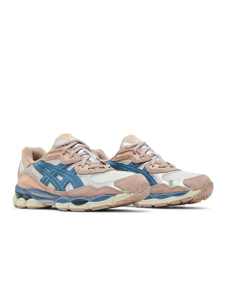 Кроссовки ASICS Wmns Gel NYC 'Mauve Blue' — изображение 9 из 9, кремовый/серый