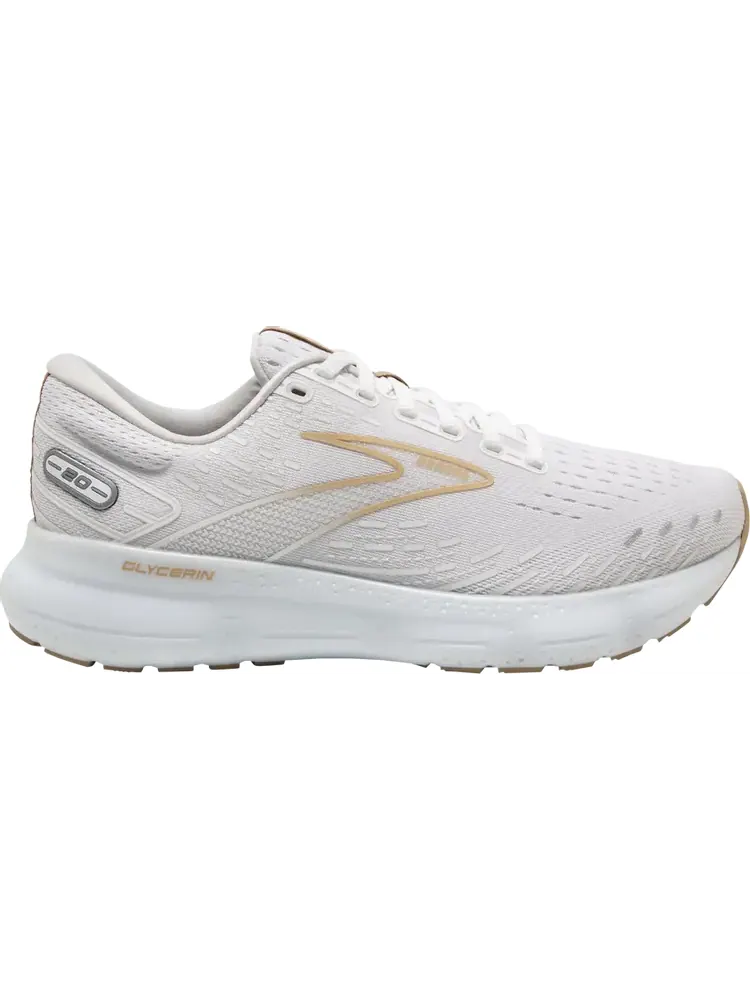 Кроссовки Wmns Glycerin 20 'White Khaki' — изображение 1 из 1, белый