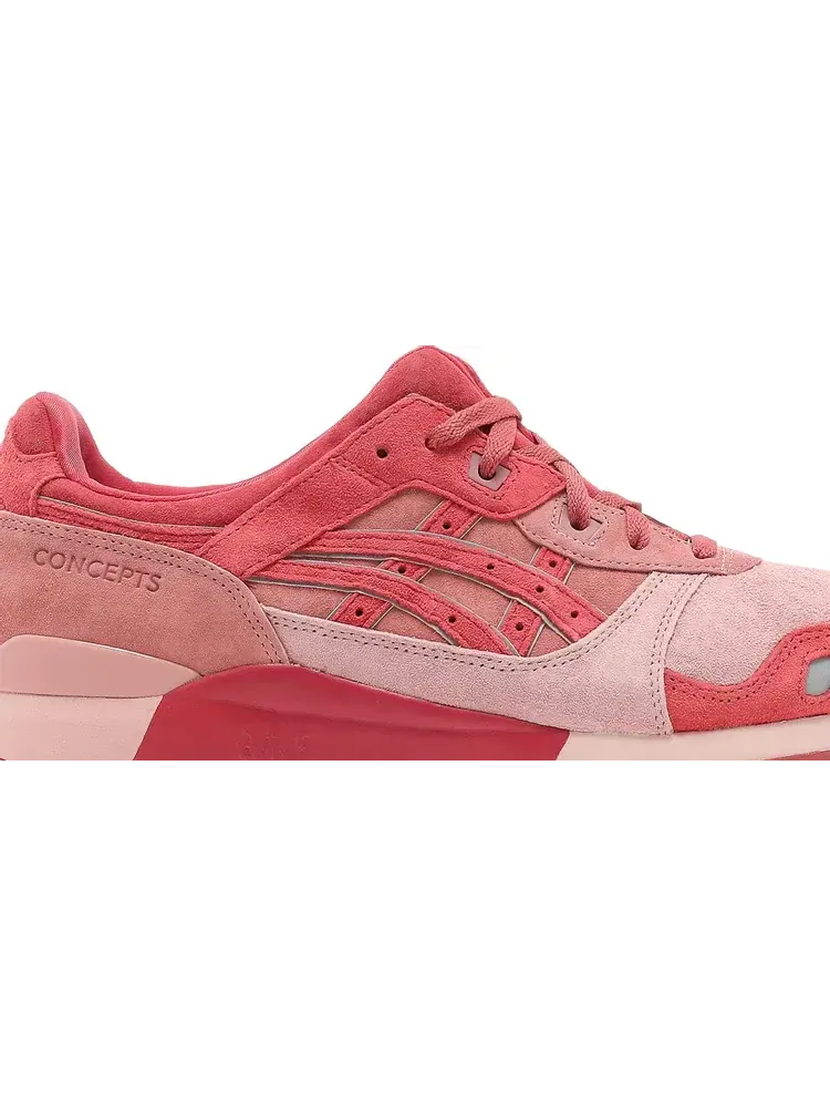 Кроссовки concepts x gel lyte 3 'otoro' Asics — изображение 2 из 8, розовый