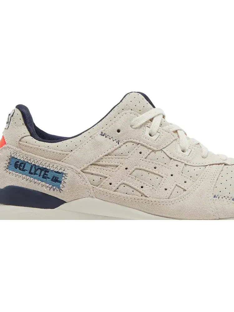 Кроссовки gel lyte 3 og 'patchwork' Asics, пломбир — изображение 2 из 8, бежевый