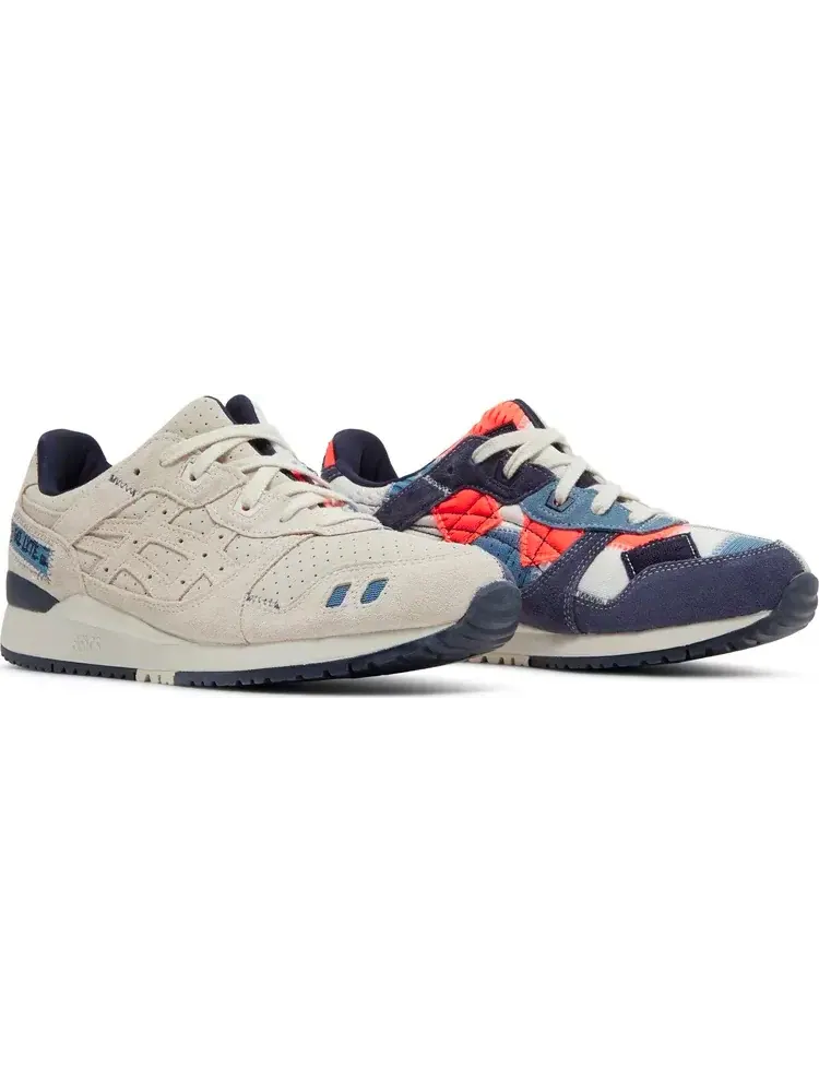 Кроссовки gel lyte 3 og 'patchwork' Asics, пломбир — изображение 8 из 8, бежевый