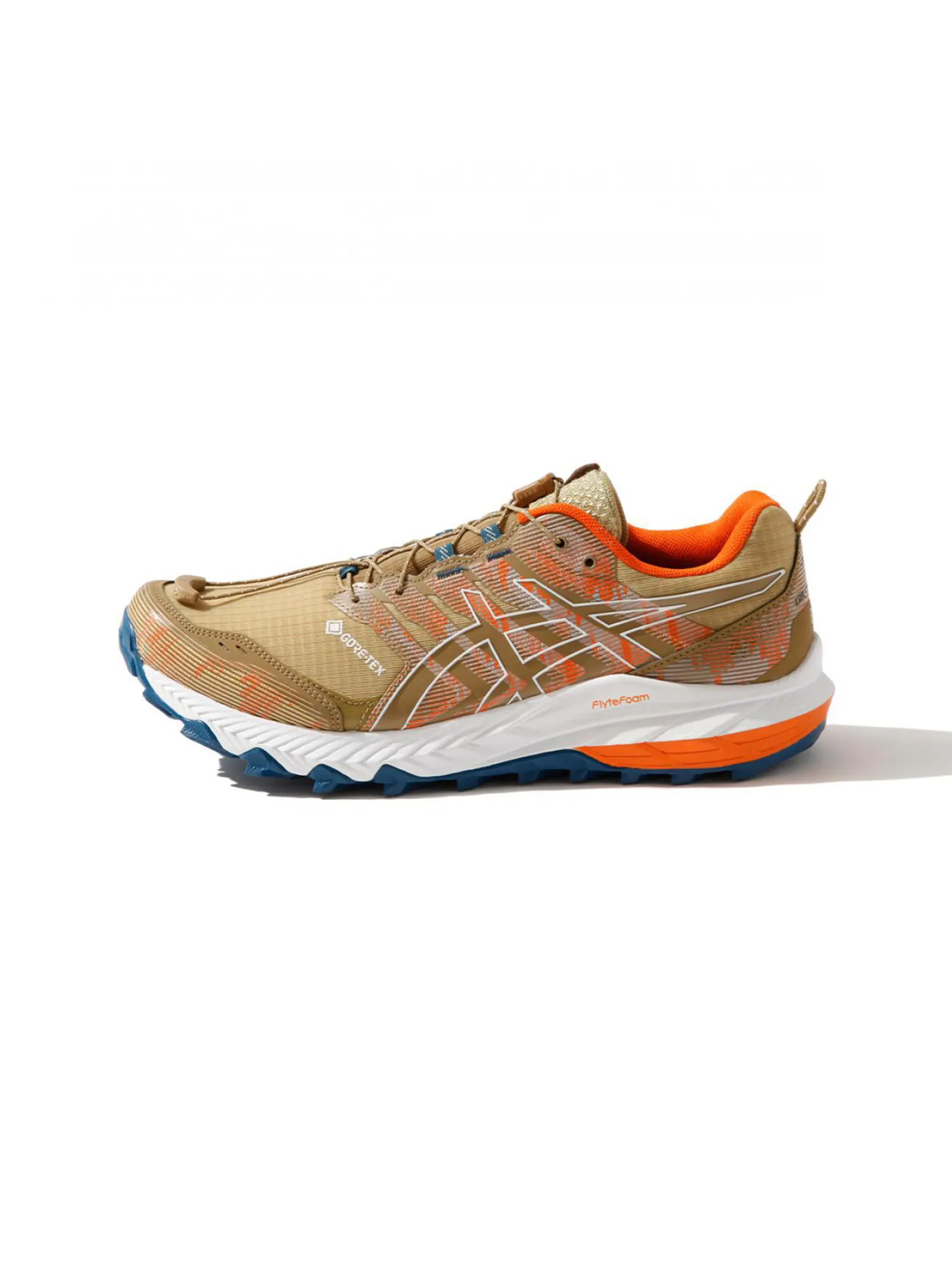 Кроссовки costs x f/ce x gel fujitrabuco 9 gtx 'coyote orange' Asics — изображение 1 из 7, коричневый