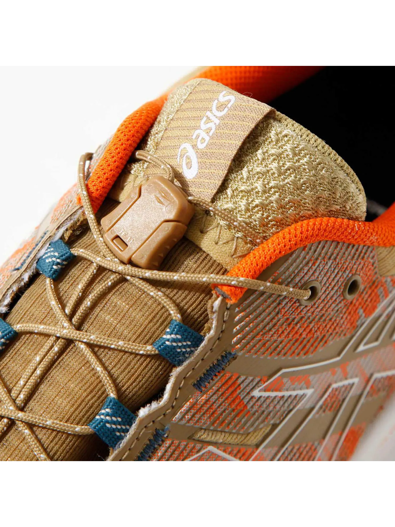 Кроссовки costs x f/ce x gel fujitrabuco 9 gtx 'coyote orange' Asics — изображение 6 из 7, коричневый