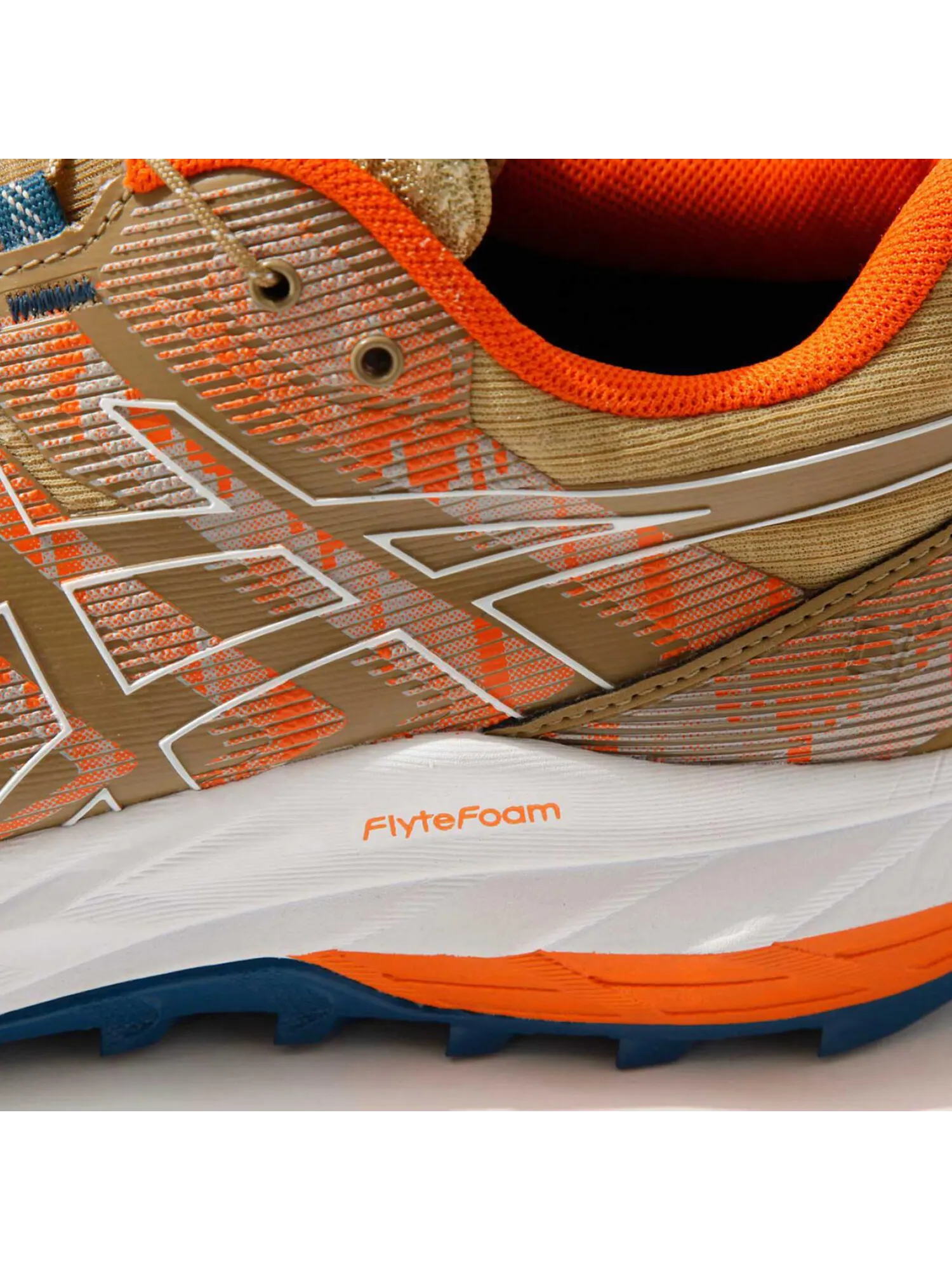 Кроссовки costs x f/ce x gel fujitrabuco 9 gtx 'coyote orange' Asics — изображение 7 из 7, коричневый