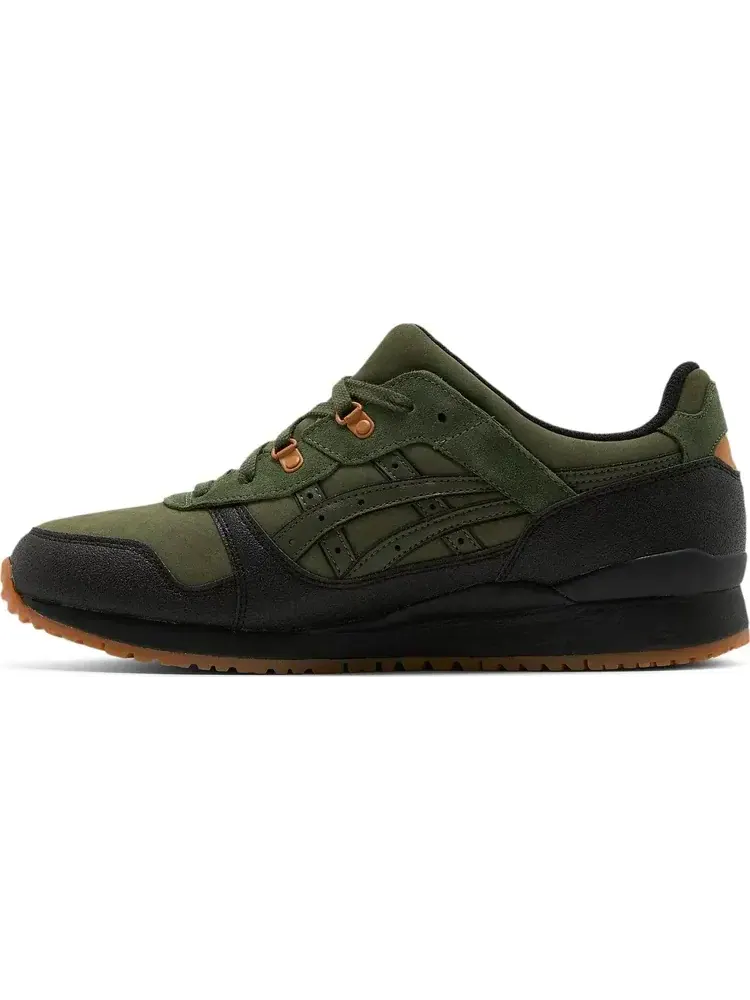 Кроссовки gel lyte 3 'olive black' Asics — изображение 3 из 8, зеленый