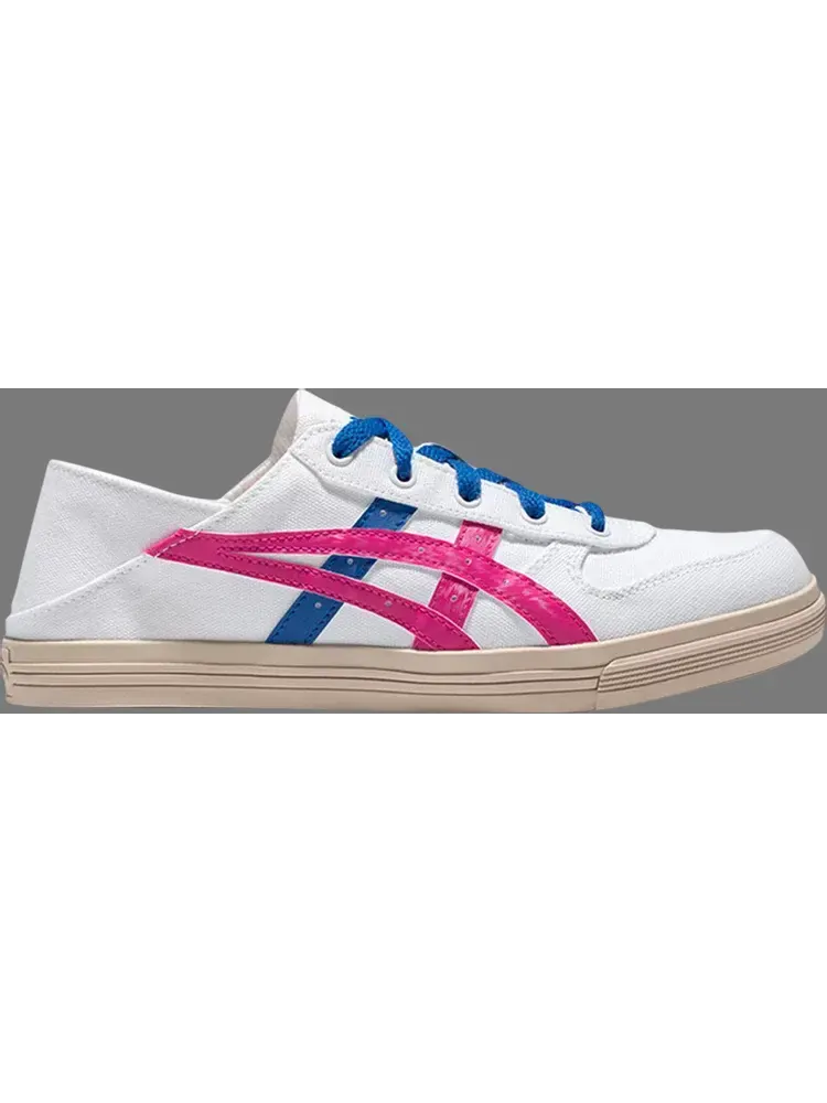 Кроссовки aaron slip-on 'white pink blue' Asics — изображение 1 из 1, белый