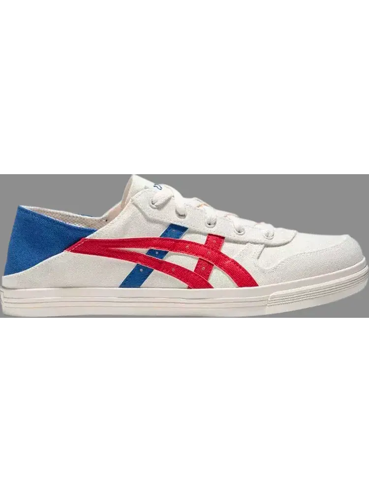 Кроссовки aaron slip-on 'white red blue' Asics — изображение 1 из 1, белый