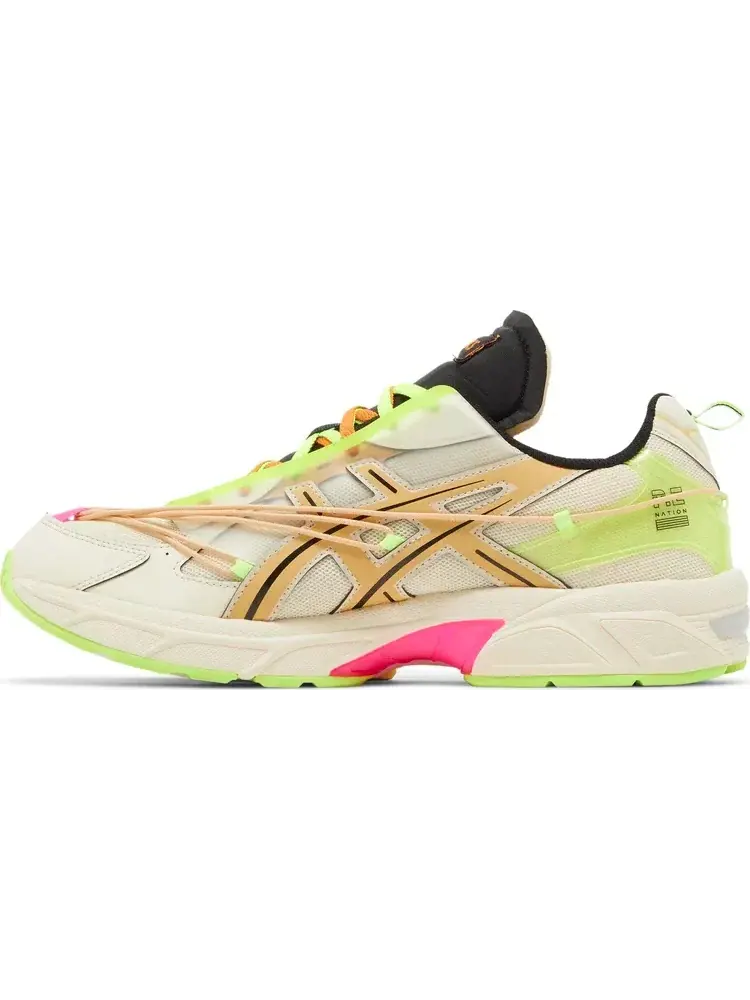 Кроссовки p.e nation x gel 1130 'cream paper bag' Asics, пломбир — изображение 3 из 8, бежевый