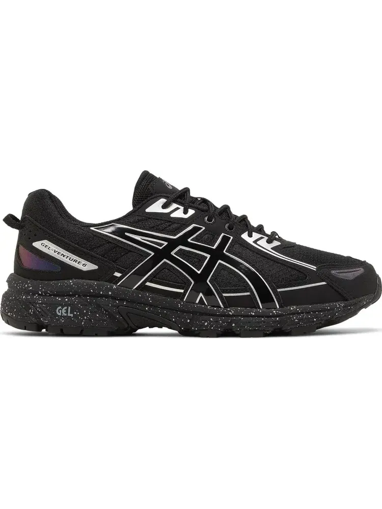 Кроссовки gel venture 6 trail 'black' Asics — изображение 1 из 8, черный