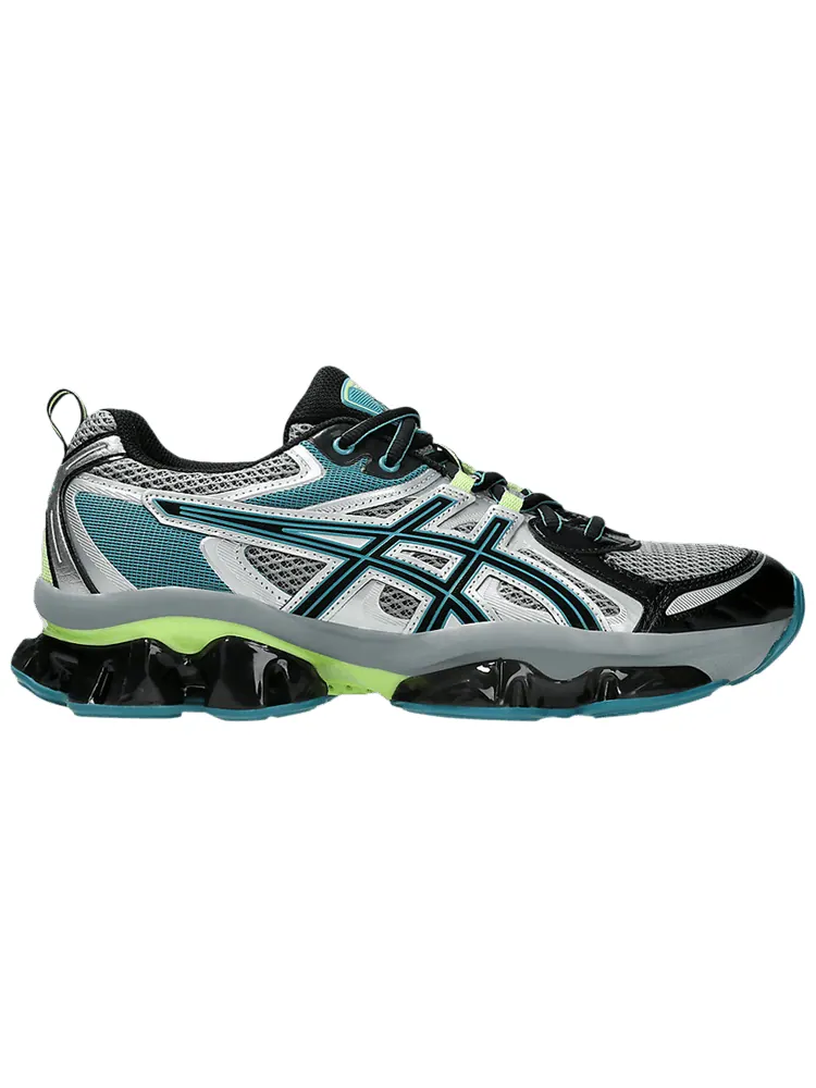 Кроссовки ASICS Gel Quantum Kinetic 'Gravel Teal Black' — изображение 1 из 1, серый