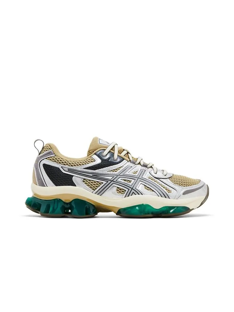 Кроссовки ASICS Gel Quantum Kinetic Khaki Beige Pure Silver — изображение 1 из 6, зеленый