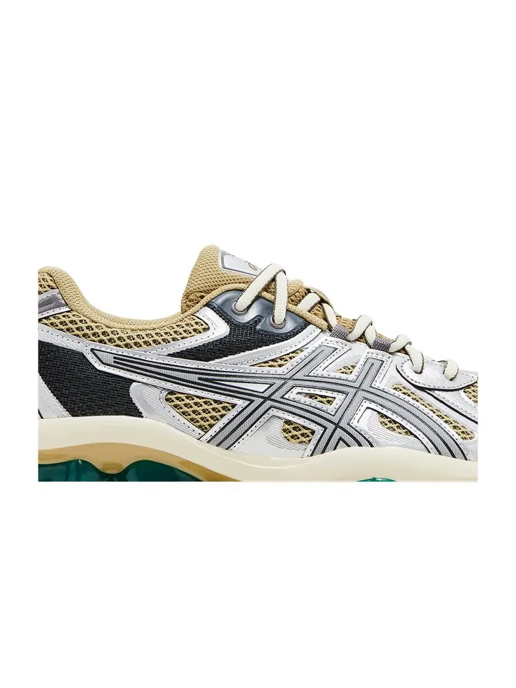 Кроссовки ASICS Gel Quantum Kinetic Khaki Beige Pure Silver — изображение 2 из 6, зеленый