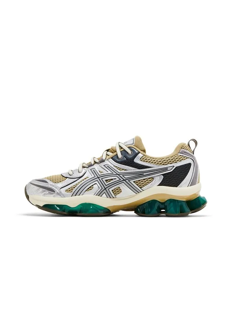 Кроссовки ASICS Gel Quantum Kinetic Khaki Beige Pure Silver — изображение 3 из 6, зеленый