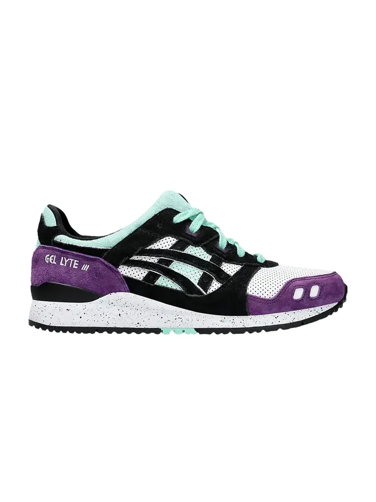 Кроссовки ASICS Gel Lyte 3 OG 'White Mint Purple' — изображение 1 из 1, белый/черный