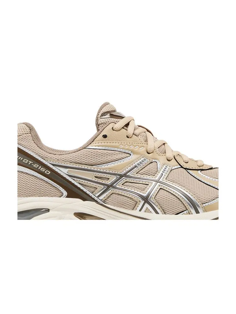 Кроссовки ASICS GT 2160 'Feather Grey Brown Storm' — изображение 3 из 9, серый/коричневый
