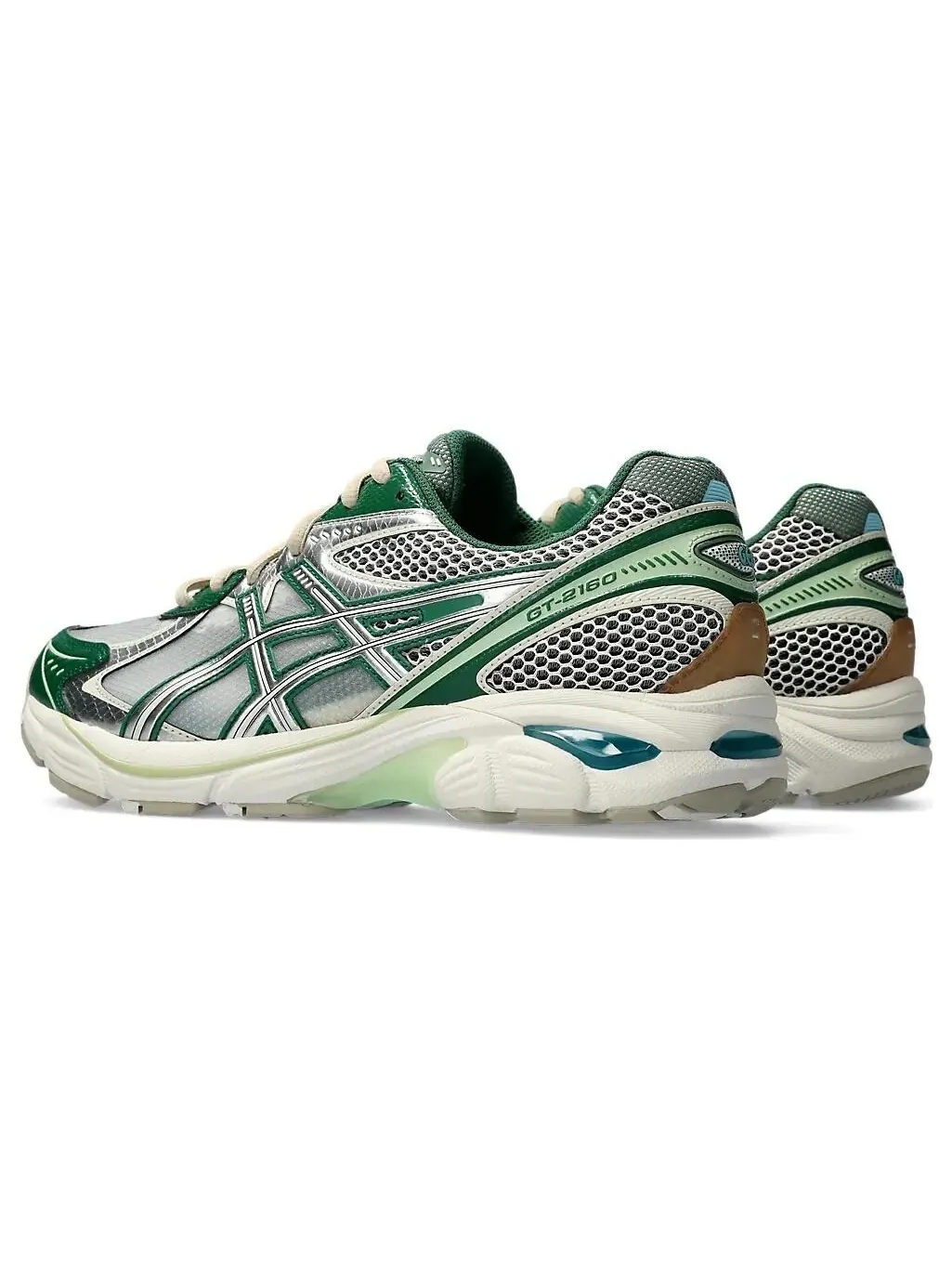 Кроссовки Asics Above The Clouds X Gt-2160 — изображение 4 из 7, серебристый/зеленый