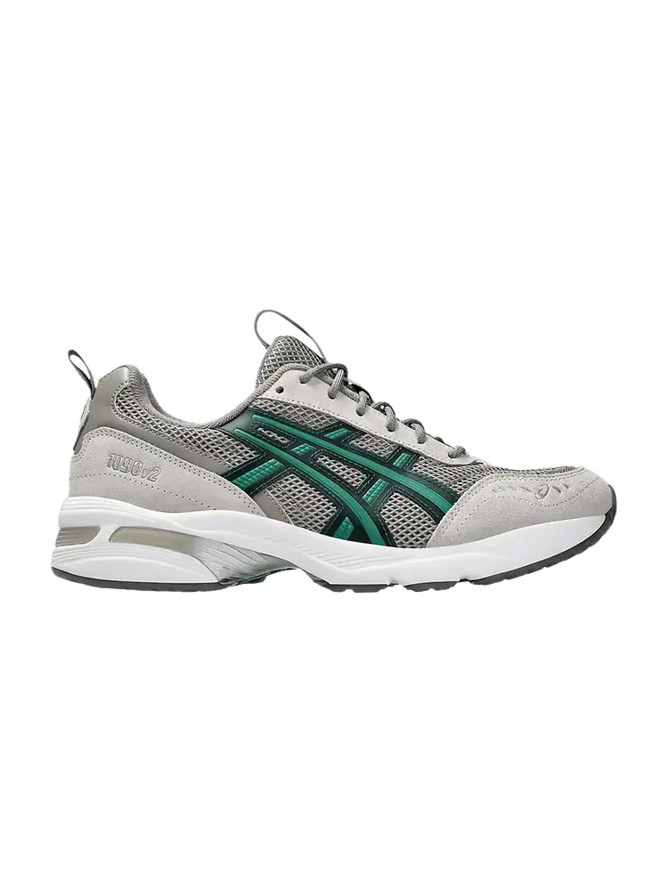 Кроссовки ASICS Gel 1090V2 Steeple Grey Jasper Green — изображение 1 из 1, серый
