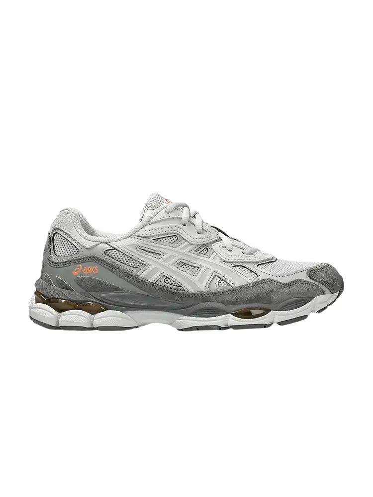 Кроссовки ASICS Gel NYC 'Cloud Grey' — изображение 1 из 1, серый/серый/оранжевый