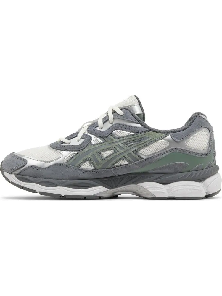Кроссовки Gel NYC 'Cream Steel Grey' — изображение 3 из 4, бежевый