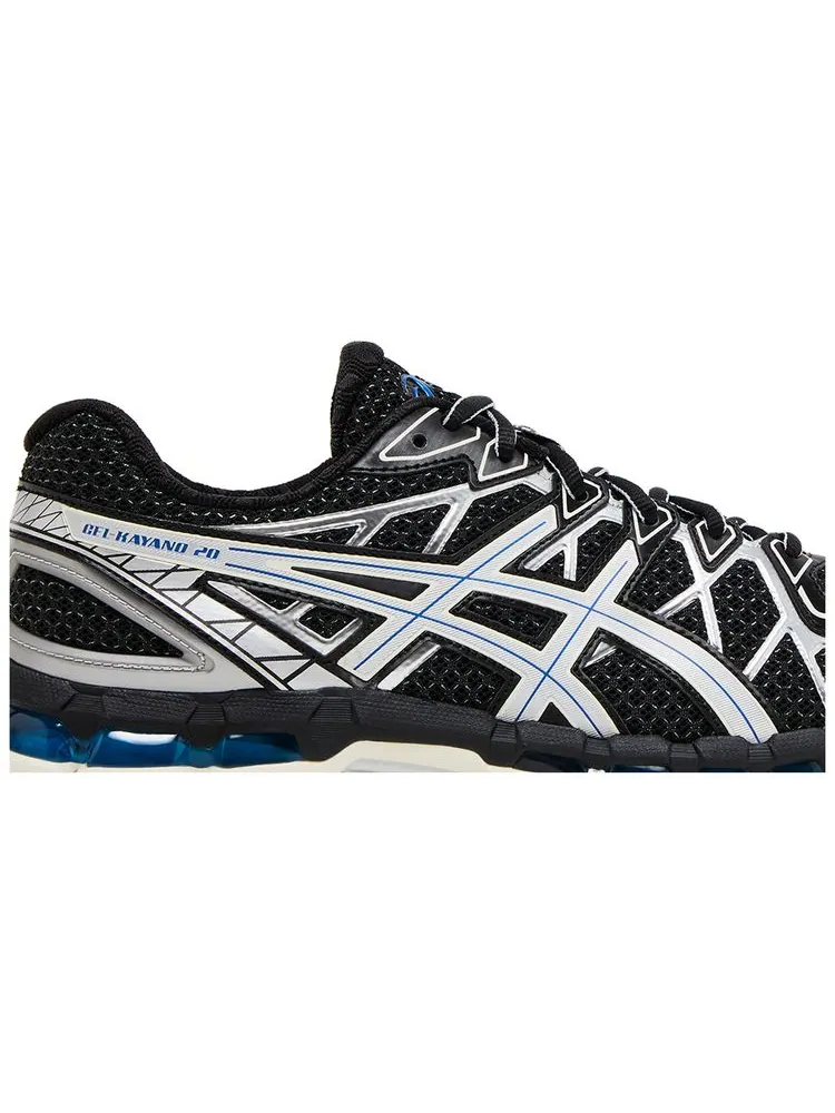 Кроссовки ASICS Gel Kayano 20 'Black Silver Blue' — изображение 2 из 4, черный серебристый синий