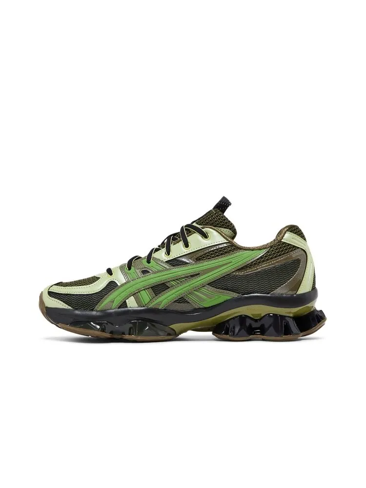 Кроссовки ASICS US5-S Gel Quantum Kinetic — изображение 3 из 4, зеленый