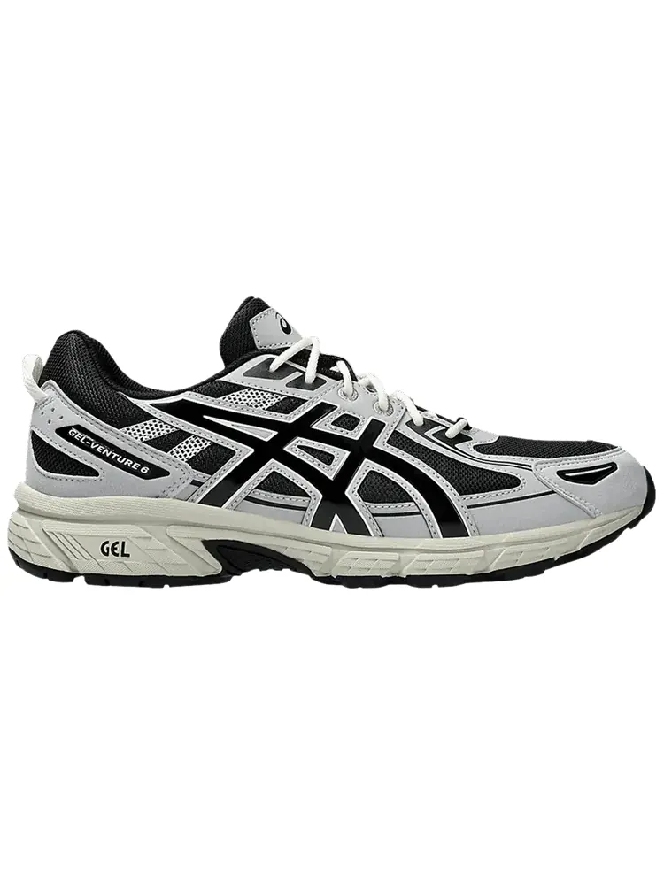 Кроссовки ASICS Gel Venture 6 'Black Grey' — изображение 1 из 1, черный