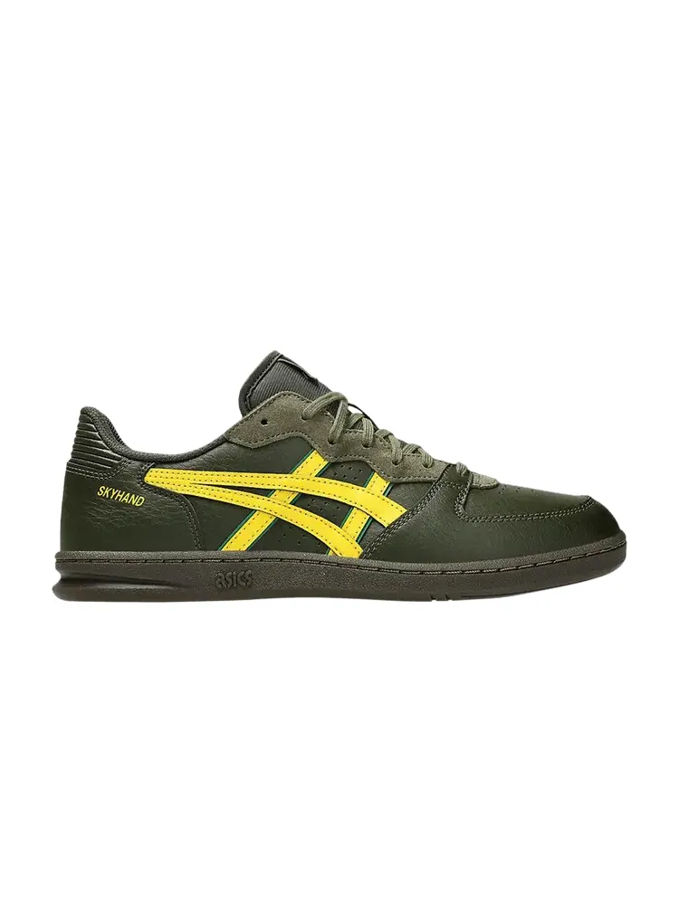 Кроссовки Asics Skyhand OG — изображение 1 из 1, оливковый желтый