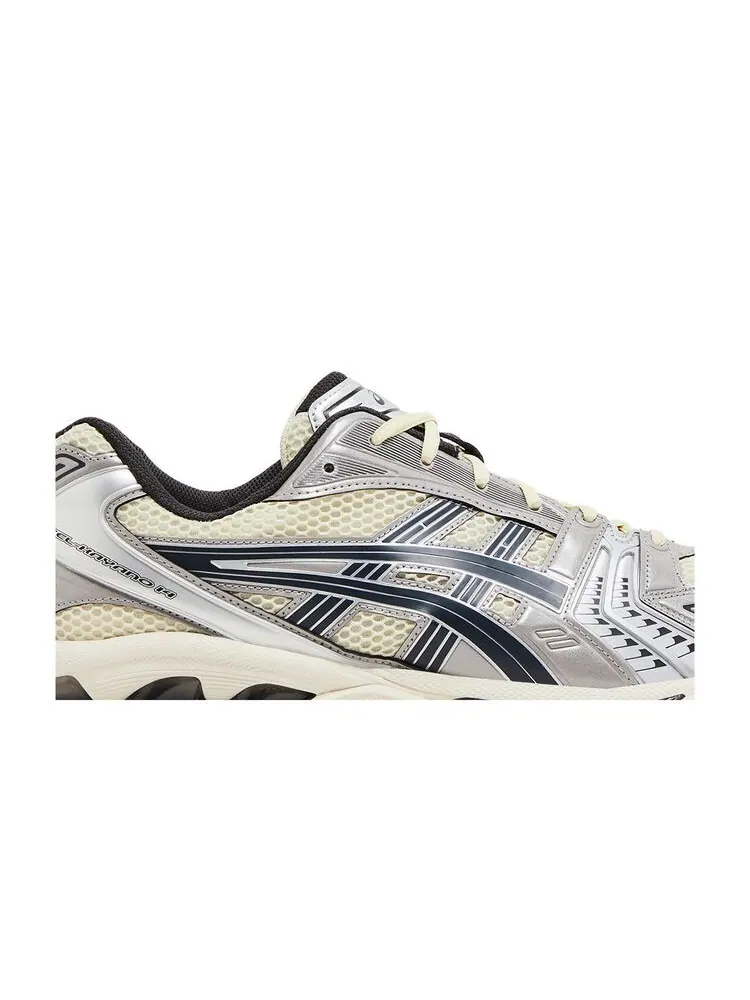 Кроссовки ASICS Gel Kayano 14 Oyster White Steeple Grey — изображение 2 из 6, кремовый