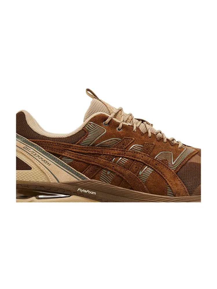 Кроссовки ASICS nonnative x Gel Terrain GORE-TEX Brown — изображение 2 из 6, коричневый