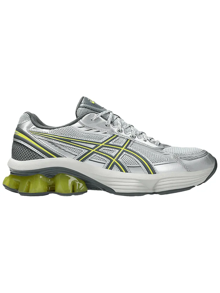 Кроссовки ASICS Gel Kinetic Fluent 'Glacier Grey Lime' — изображение 1 из 1, серый