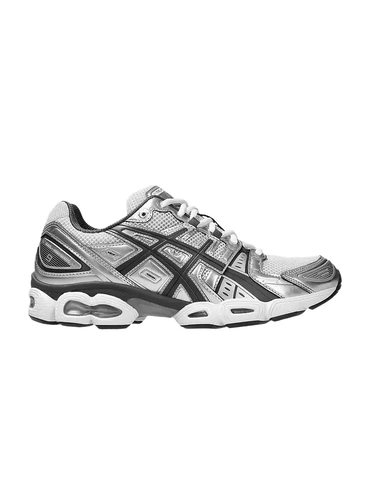 Кроссовки ASICS Gel Nimbus 9 Oatmeal Indigo Fog — изображение 1 из 1, серебряный